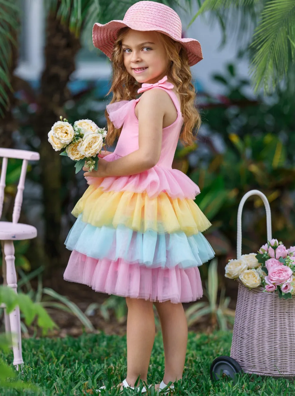 Blooming Spring Pastel Palette Dress