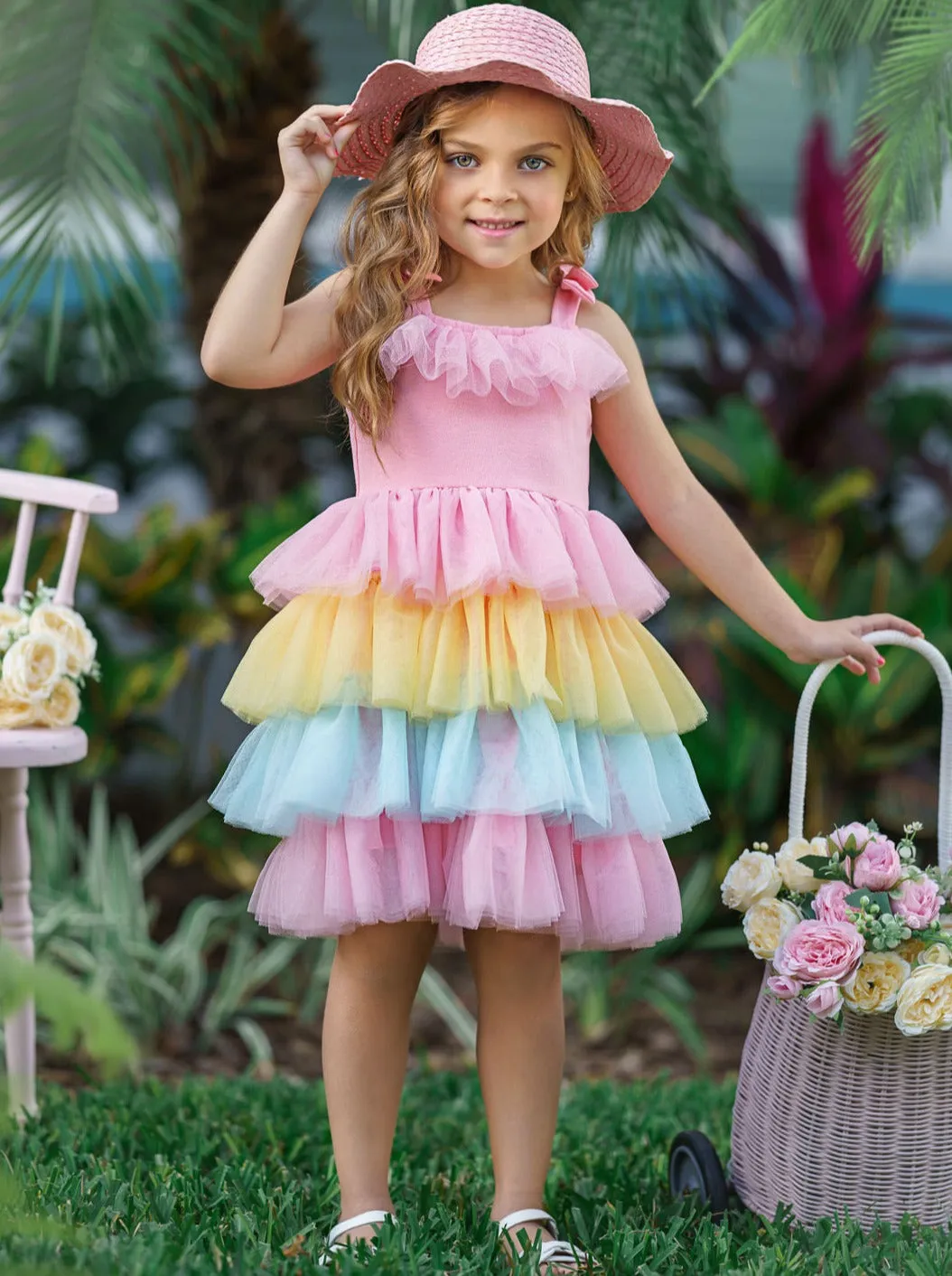 Blooming Spring Pastel Palette Dress