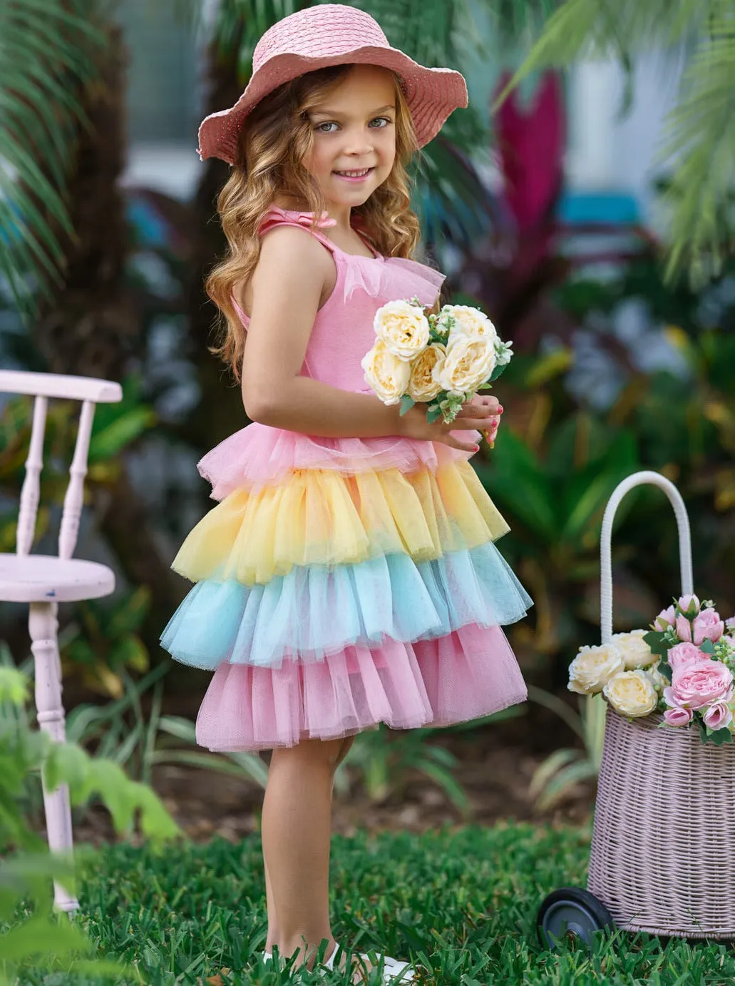 Blooming Spring Pastel Palette Dress