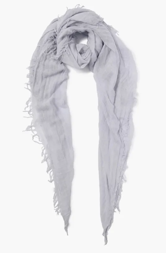 Cashmere Silk Scarf / Purple Heather