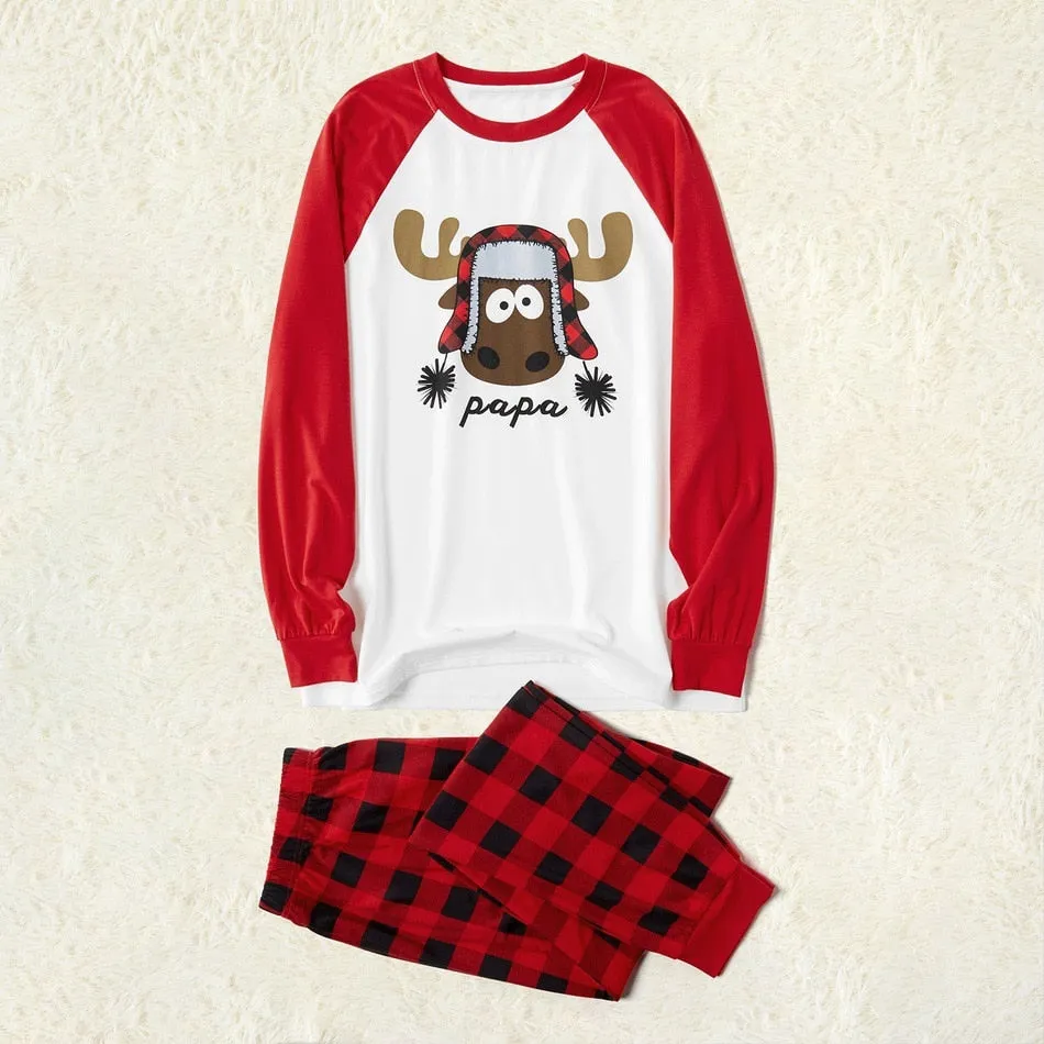 Christmas Matching Checkered Pajamas