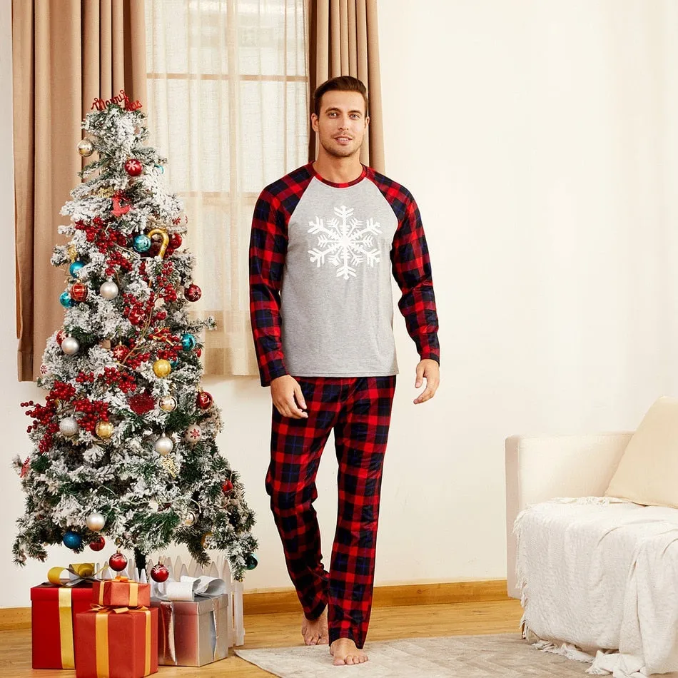 Christmas Matching Checkered Pajamas