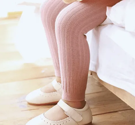 Cotton Ribbed Leggings