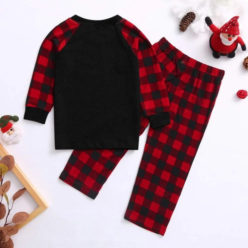 Family Matching Checkered Pajamas