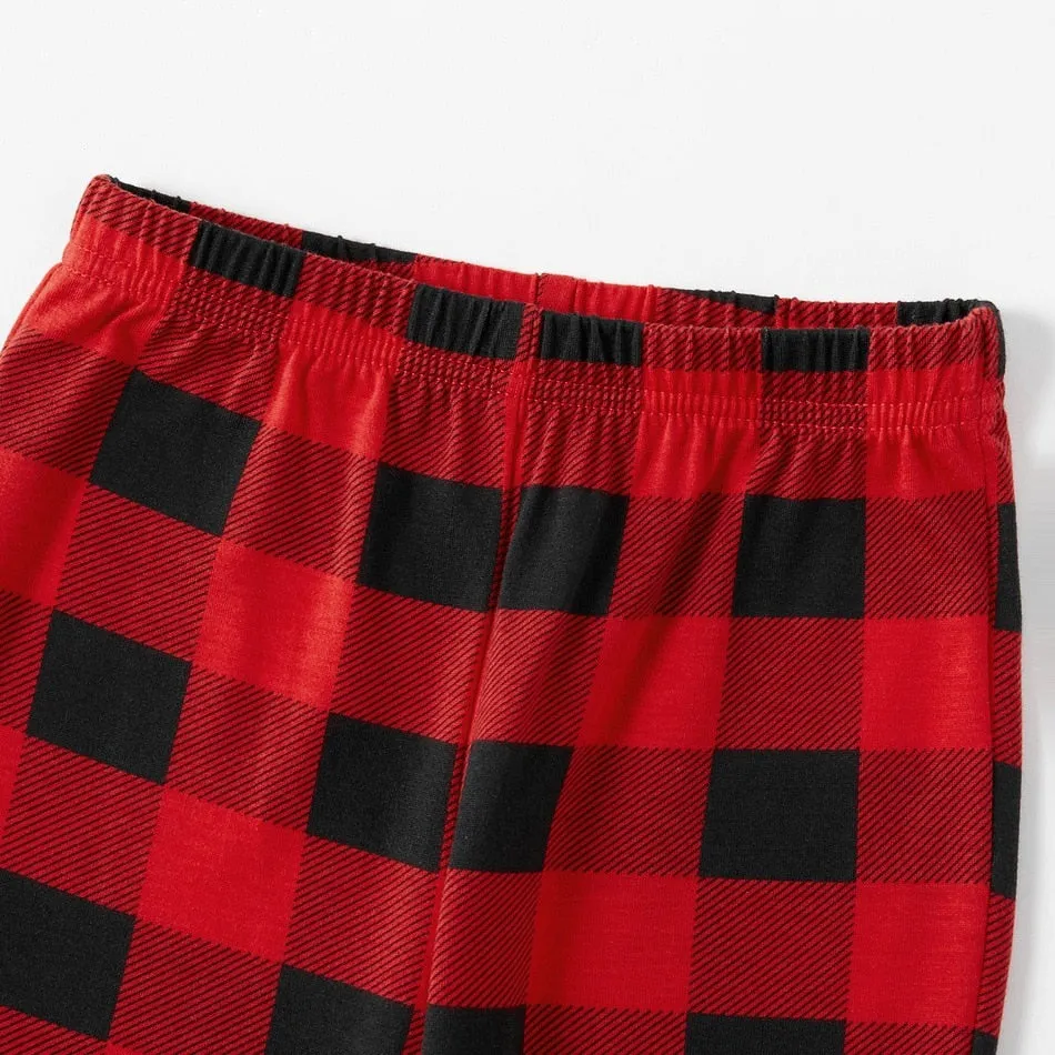 Family Matching Checkered Pajamas