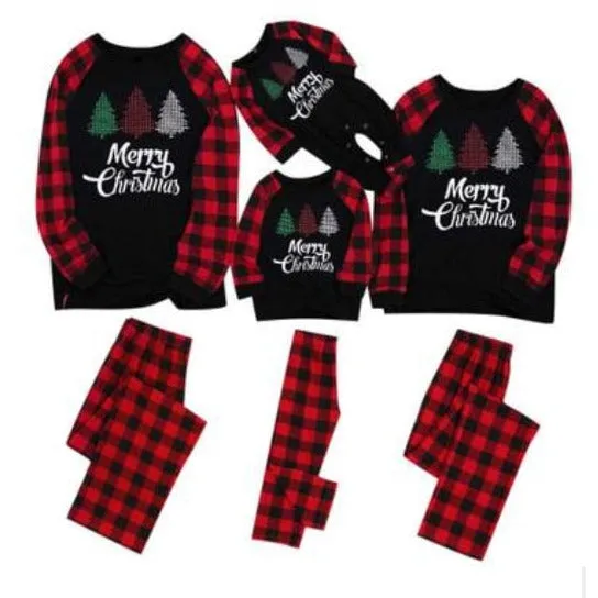 Family Matching Checkered Pajamas