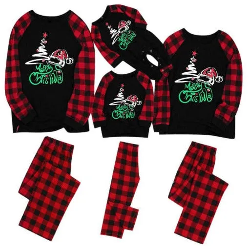 Family Matching Checkered Pajamas