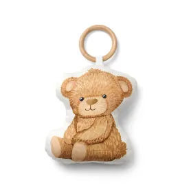 Fancy Fluff Organic Shape Cushion - Cuddle Bear