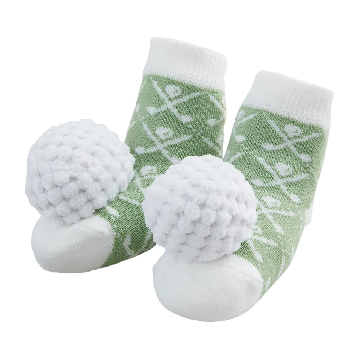 Golf Ball Rattle Toe Sock Set