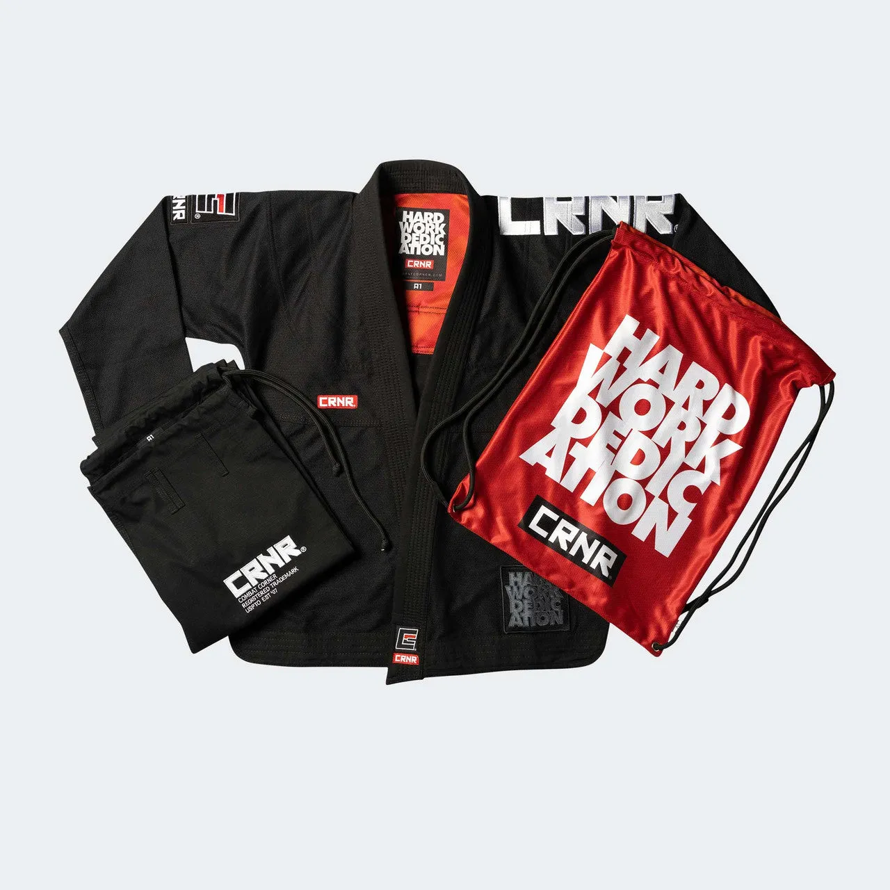 HWD BJJ Gi - Svart