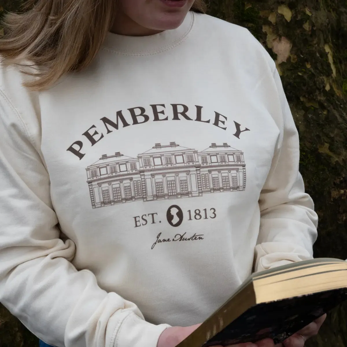 Jane Austen Pemberley Sweater in Beige
