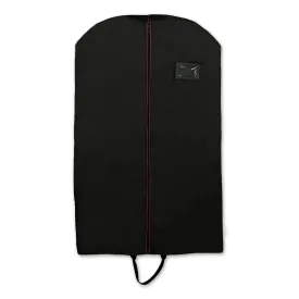 Lightweight Dress Uniform Garment Bag (Black With Red Zip)