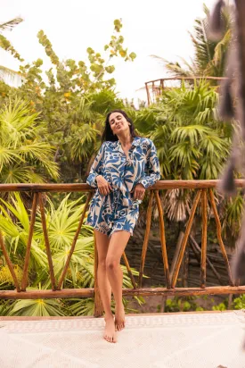 Miami Blues Shirt & Shorts Set