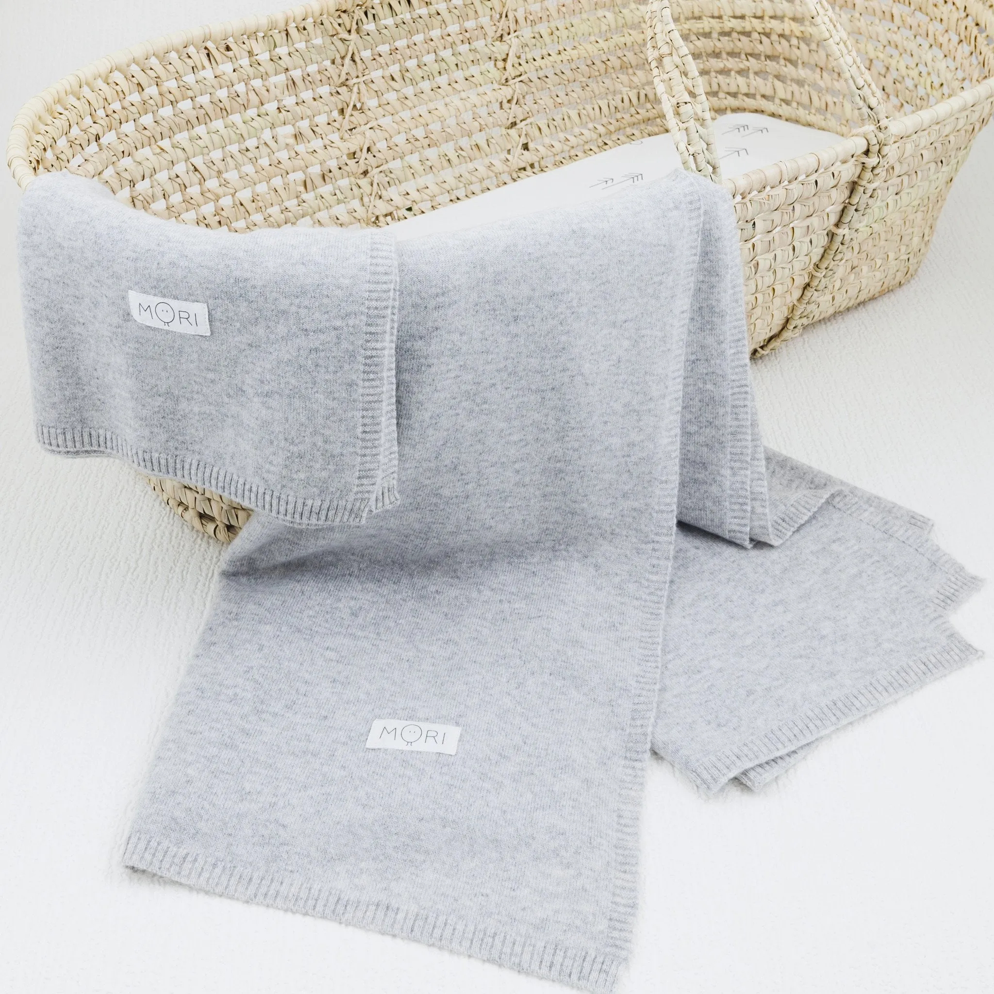 MORI Marl Cashmere Gift Blanket