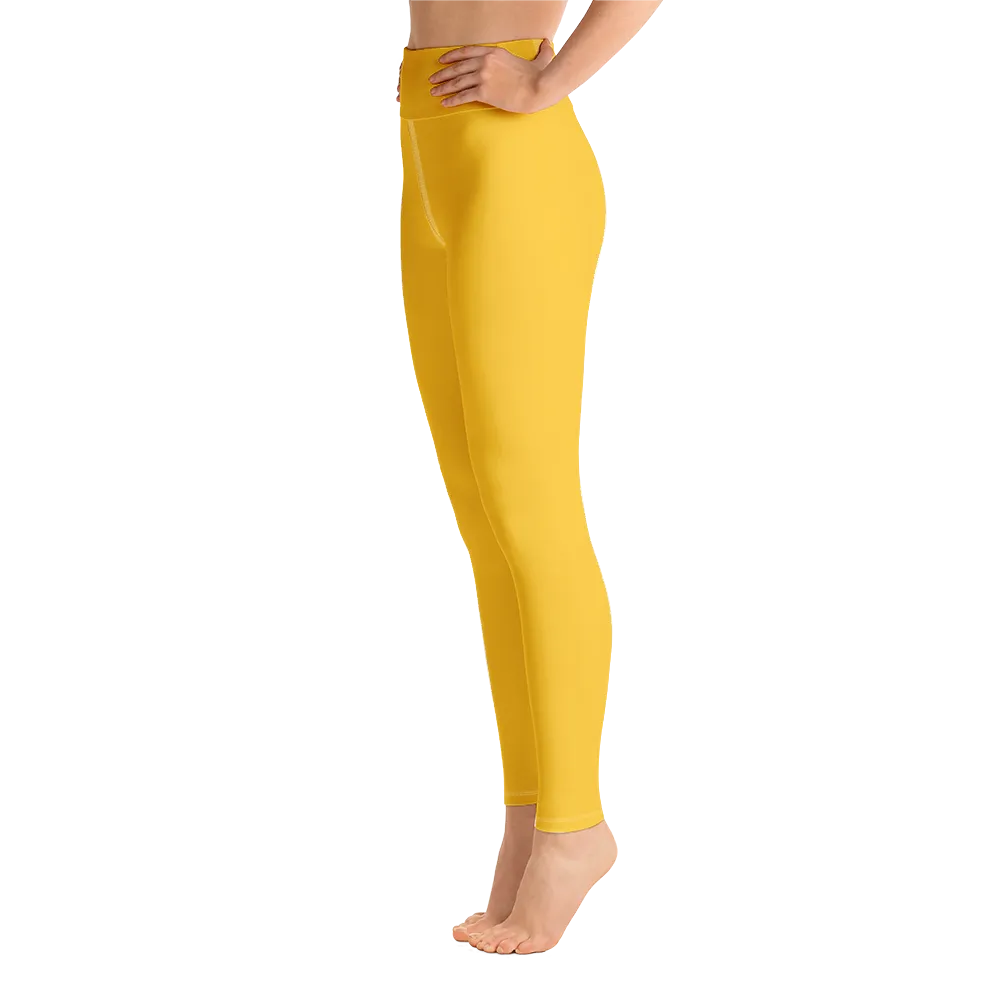 Mustard Yellow Yoga Pants