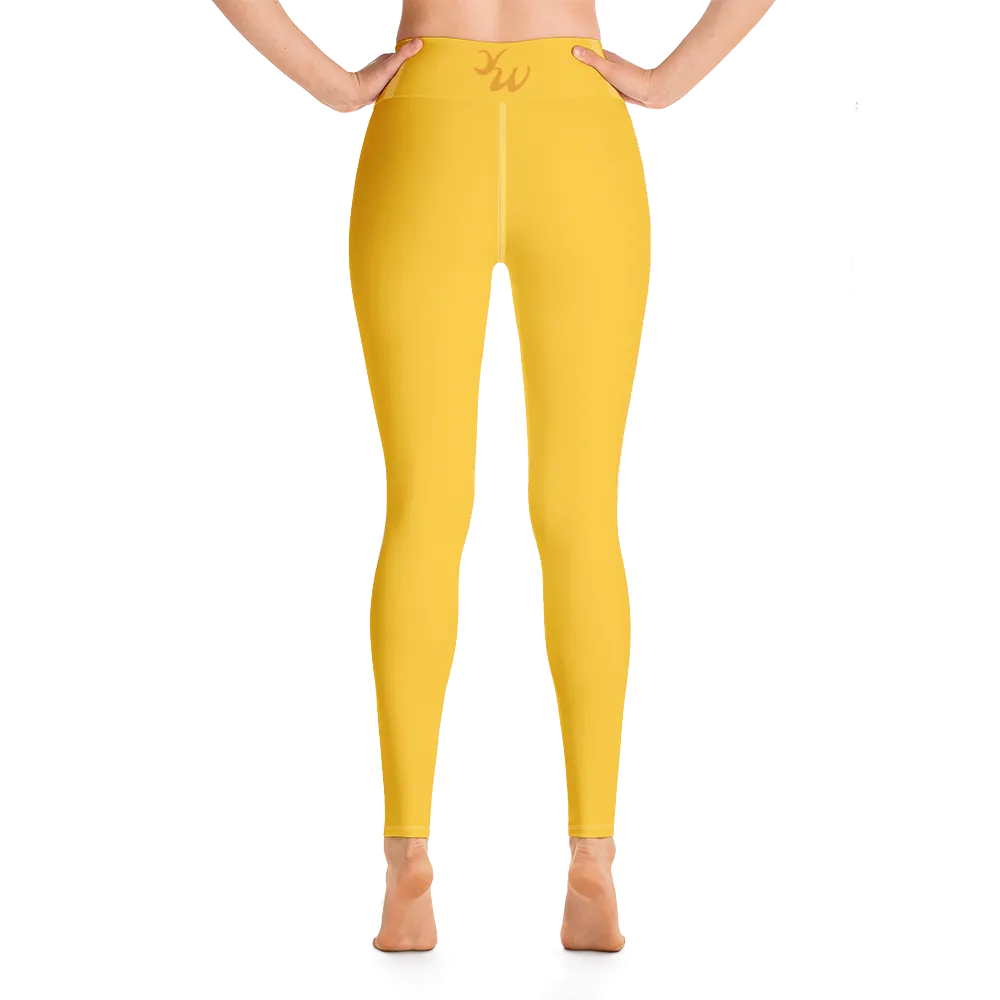 Mustard Yellow Yoga Pants