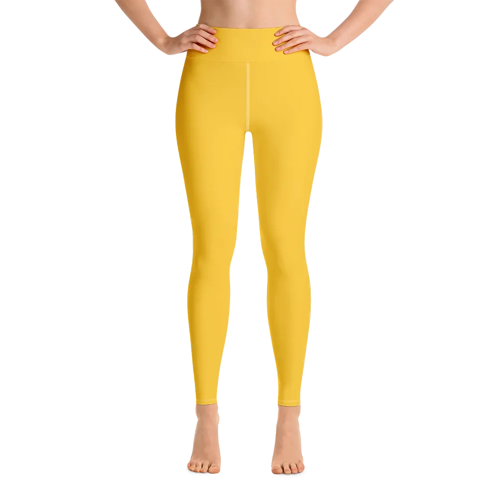 Mustard Yellow Yoga Pants