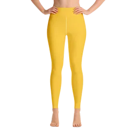 Mustard Yellow Yoga Pants