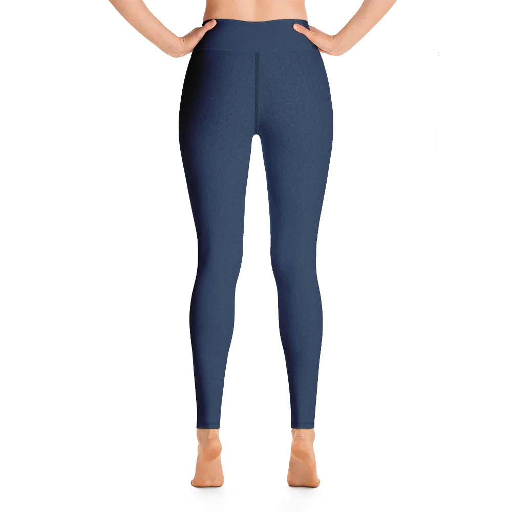 Navy Denim Jean 250 Yoga Pants