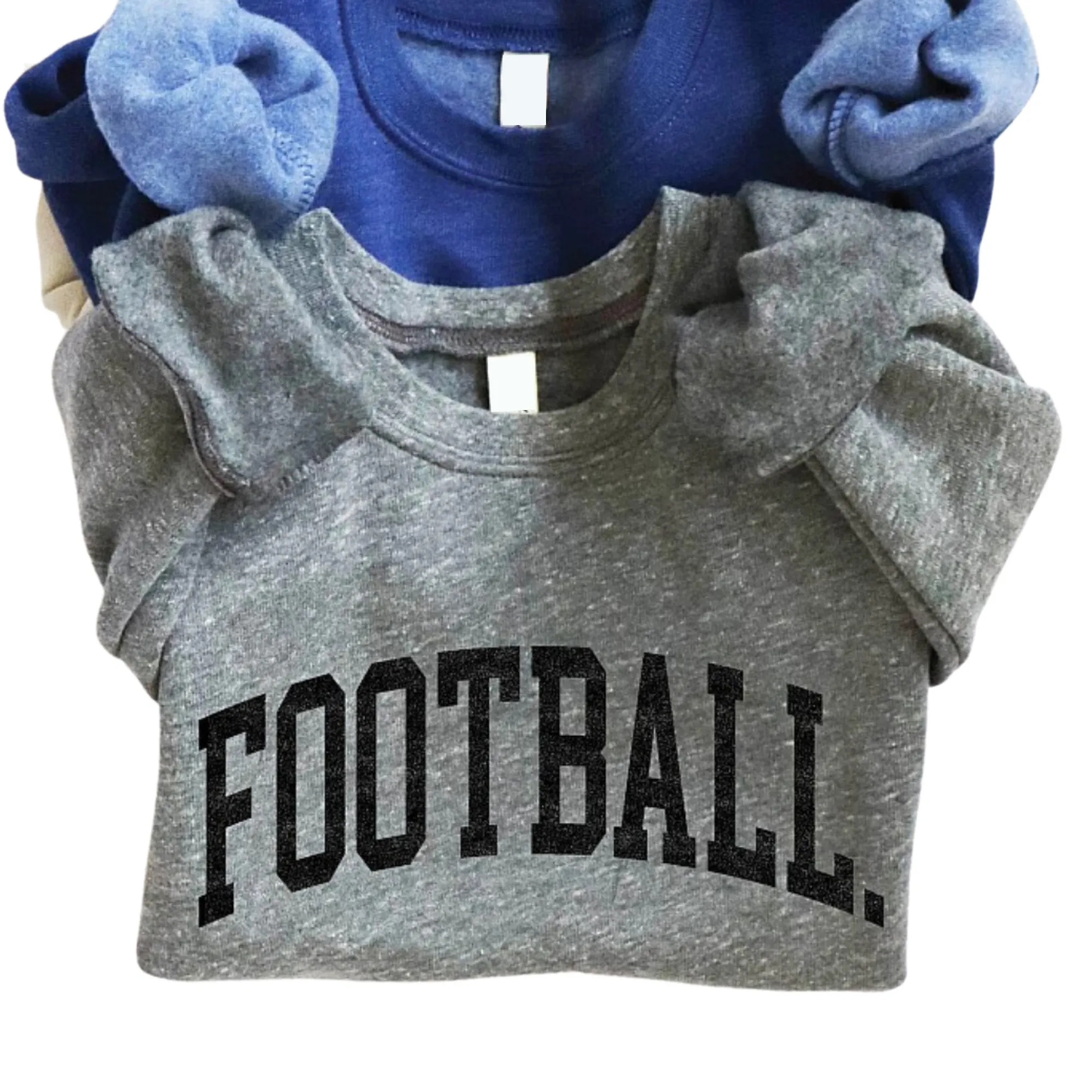 Oat Collective - Football Pullover in Heather Grey