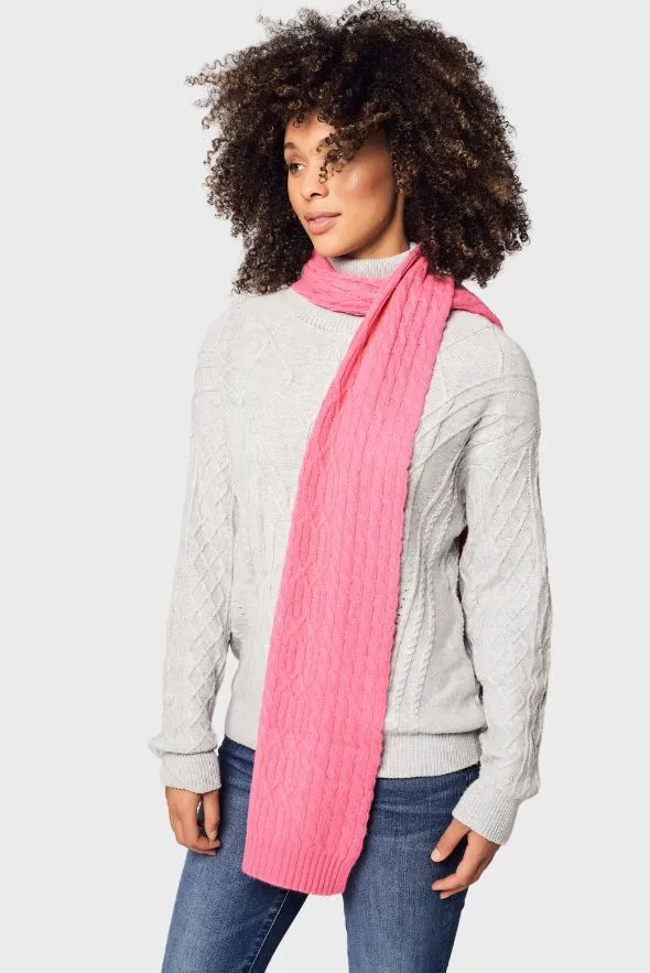 Suave Rope Cashmere Scarf