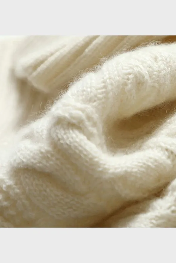 Suave Rope Cashmere Scarf