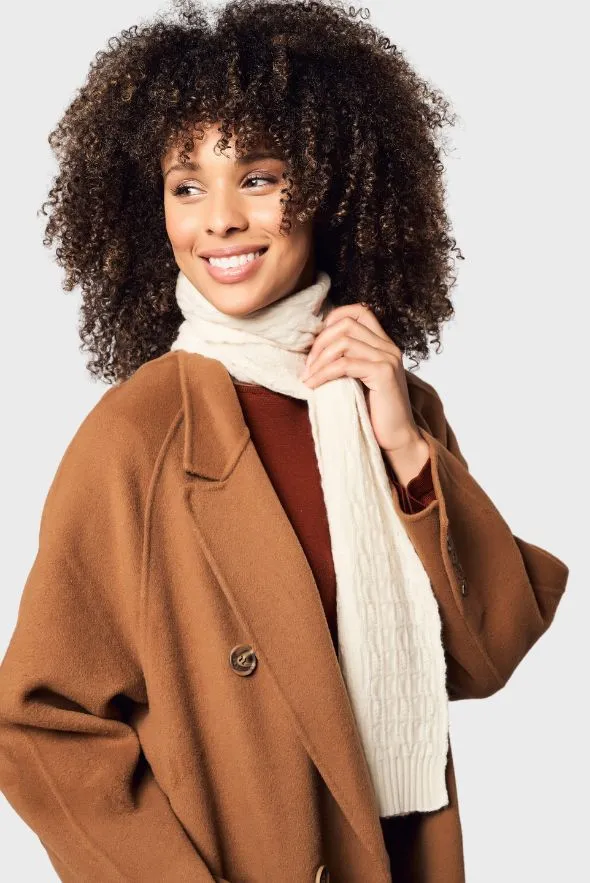 Suave Rope Cashmere Scarf