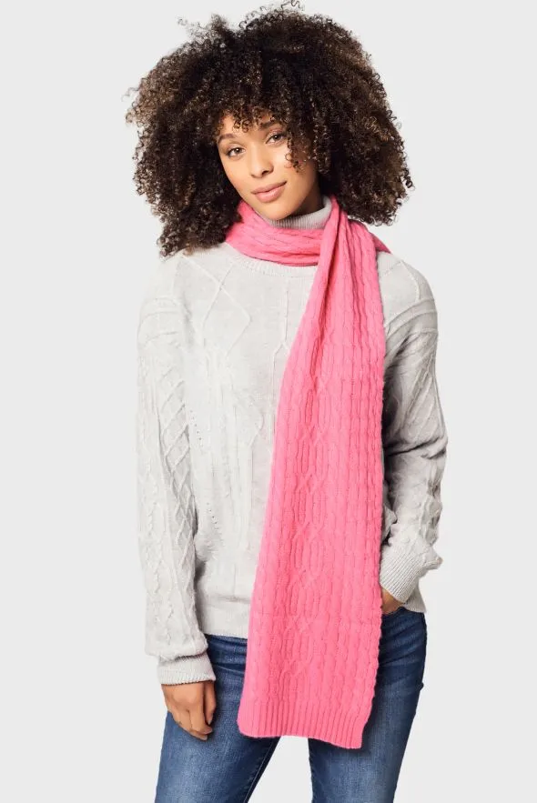 Suave Rope Cashmere Scarf