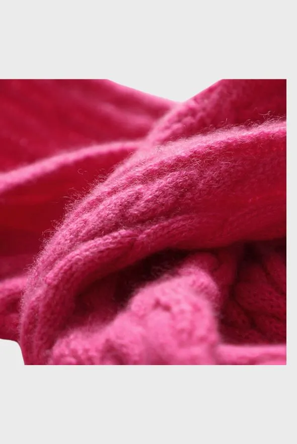 Suave Rope Cashmere Scarf