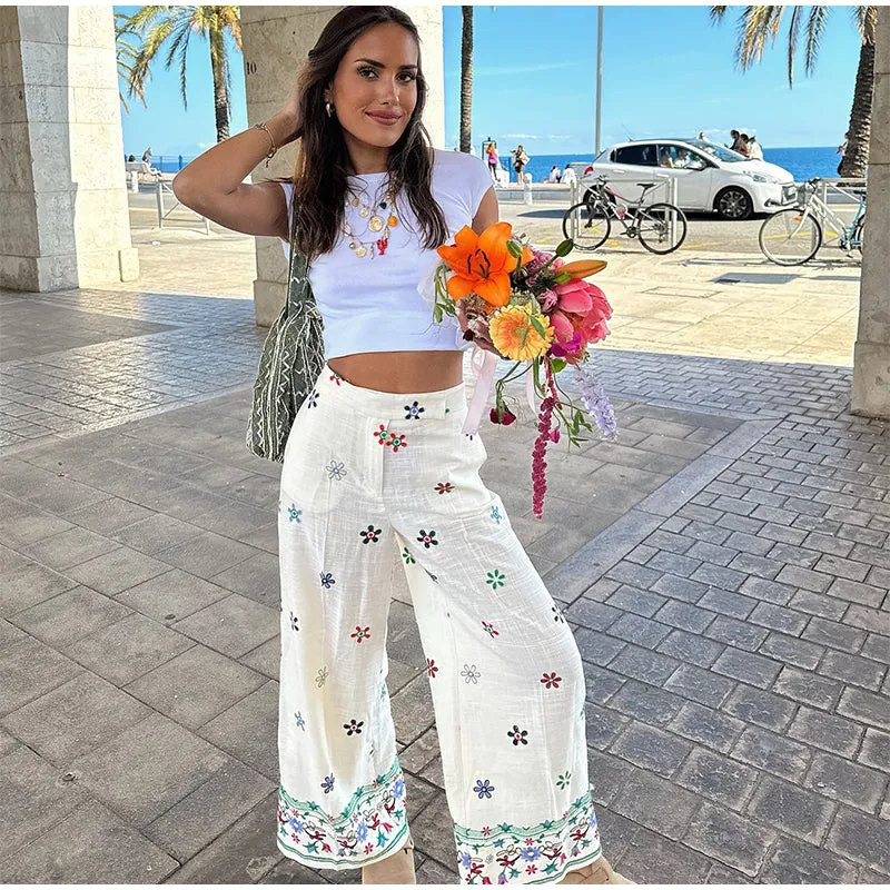 Vienna Embroidered Coord Set