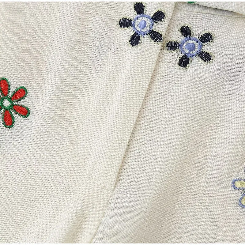 Vienna Embroidered Coord Set