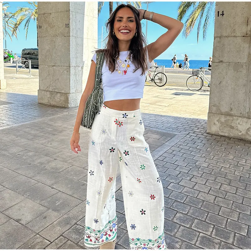Vienna Embroidered Coord Set