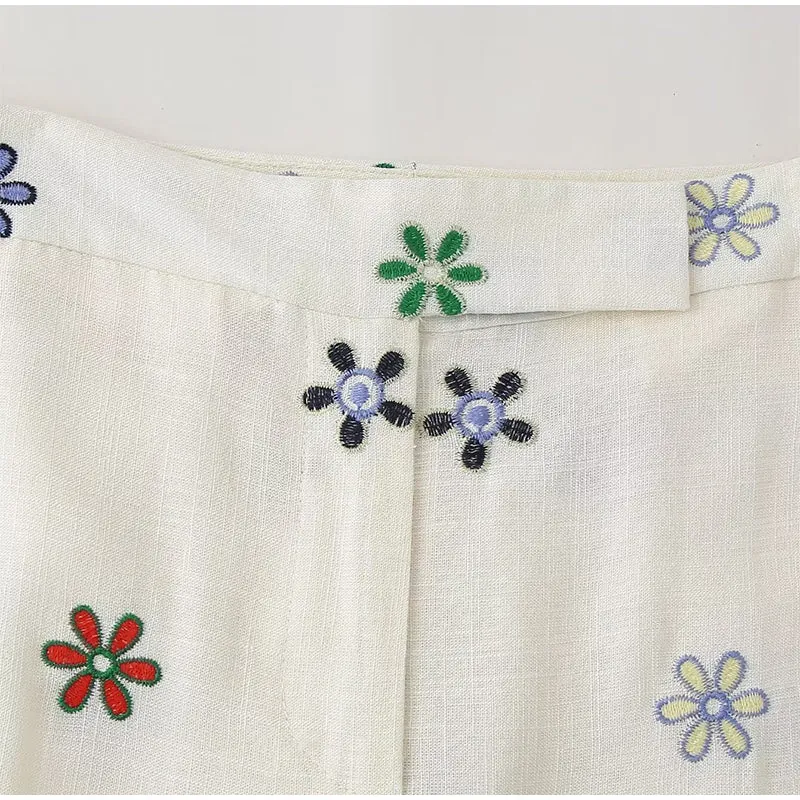 Vienna Embroidered Coord Set