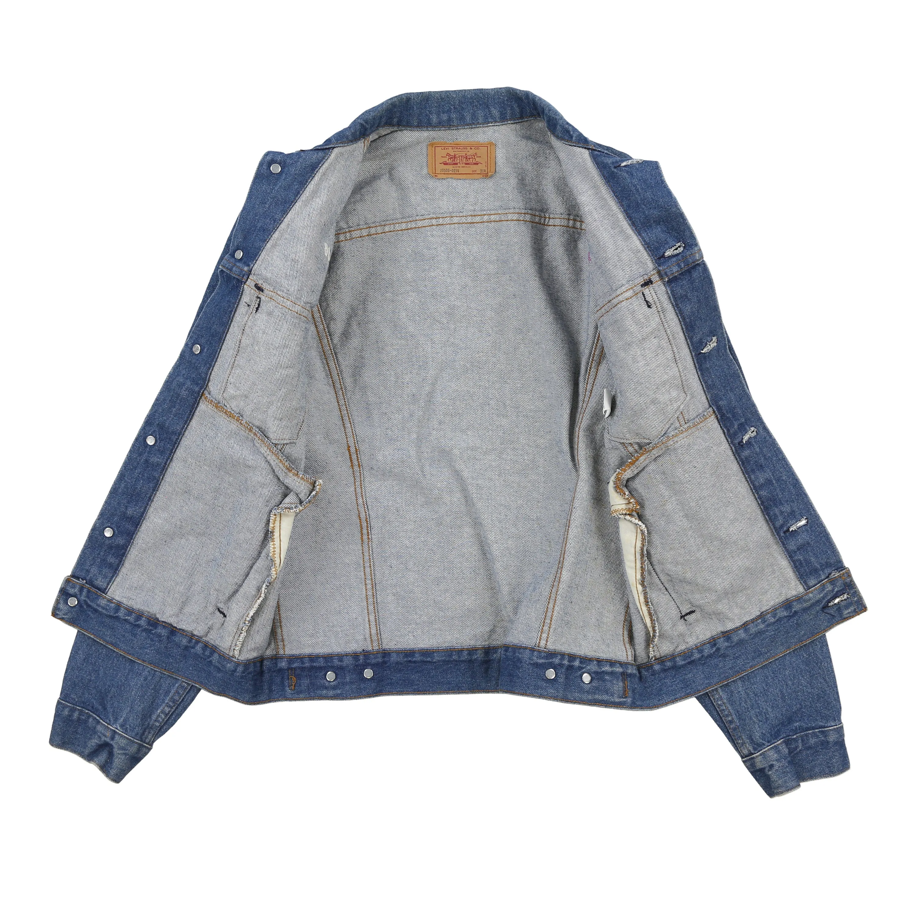 Vintage Levis Huey Lewis and the News Denim Trucker Jacket